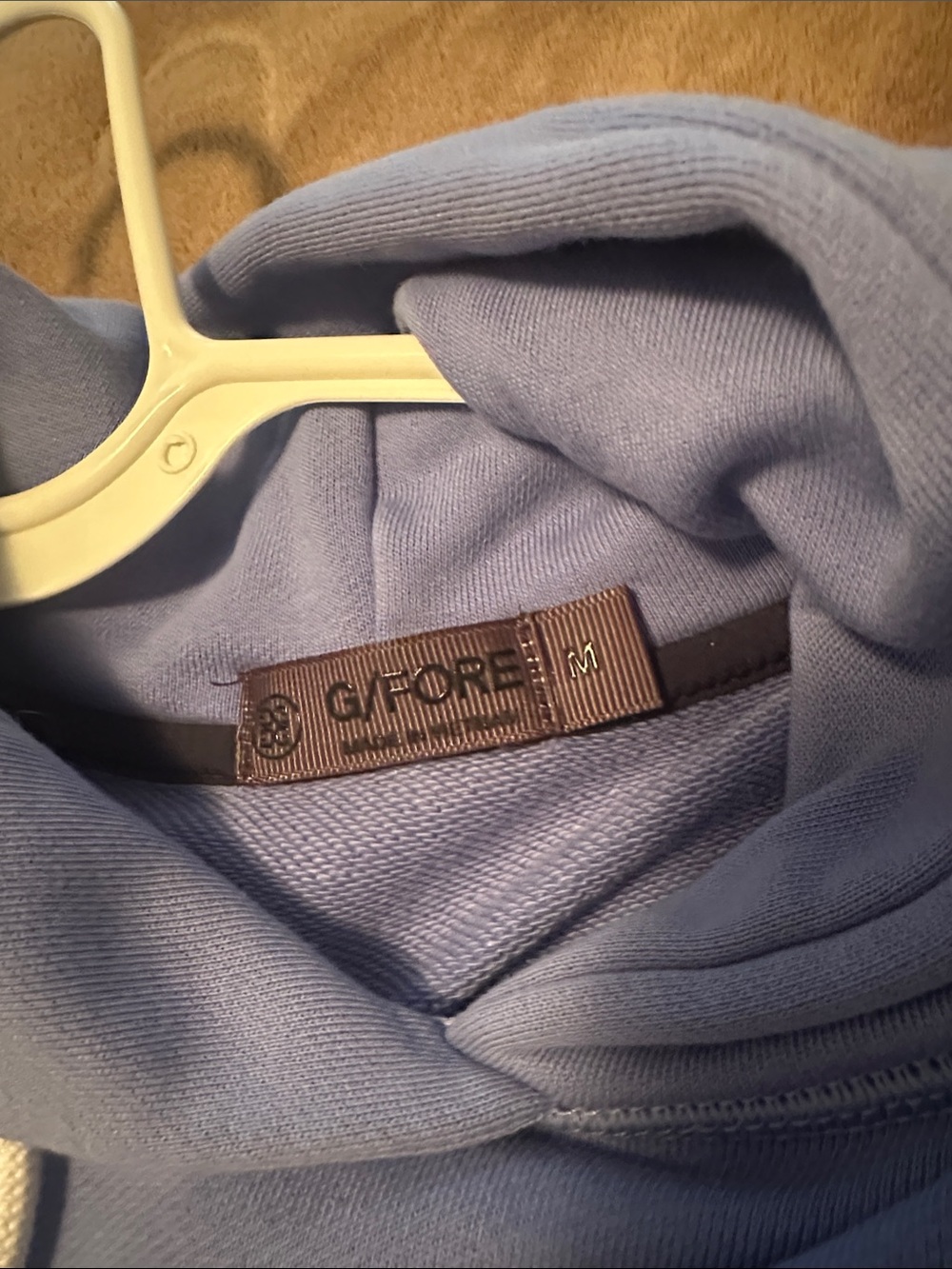 G/FORE Women’s Light Blue Utility Jacket - Soft Knit Hoodie